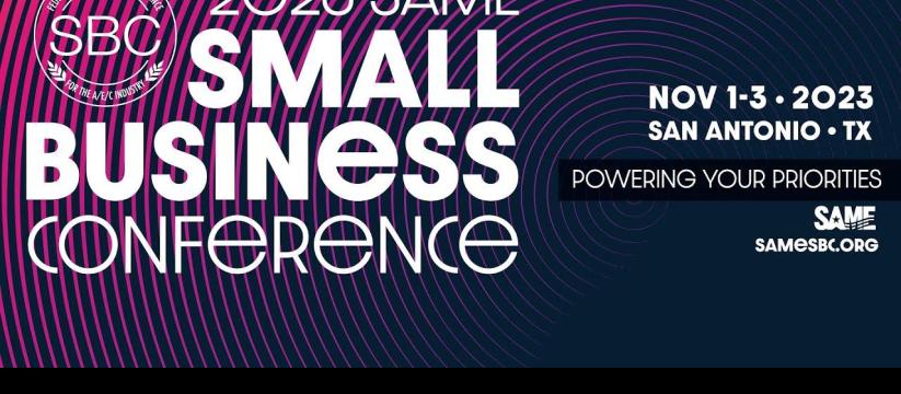 SAME's Federal Small Business Conference 2023
